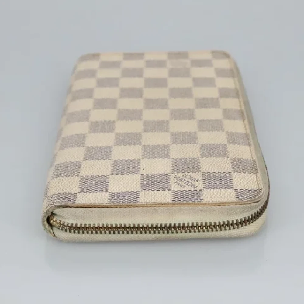 Louis Vuitton Vintage Pre-owned Canvas wallets White Dames