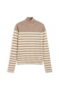 pull-a-col-roule-raye-en-maille