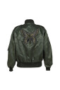 veste-vert-olive-a-imprime-papillon
