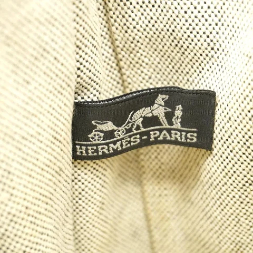Hermès Vintage Pre-owned Fabric totes Beige Dames