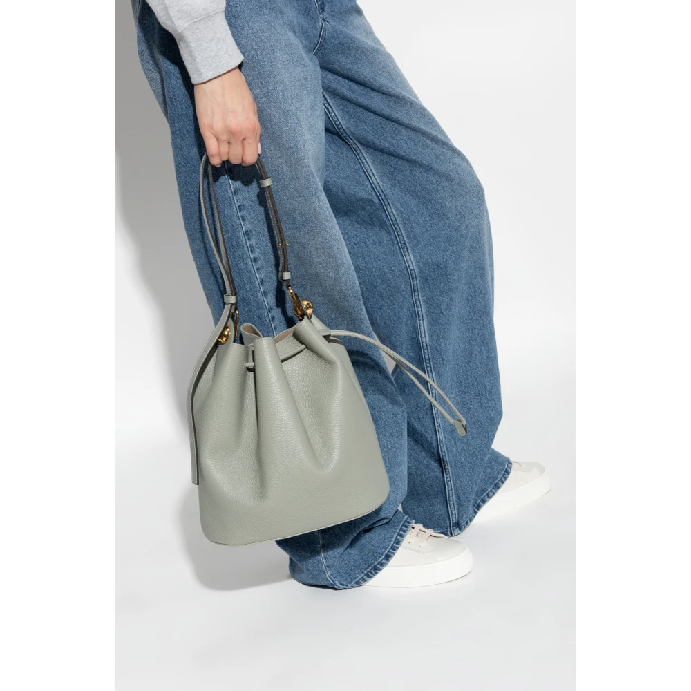 Furla Kleine emmer schoudertas Green Dames