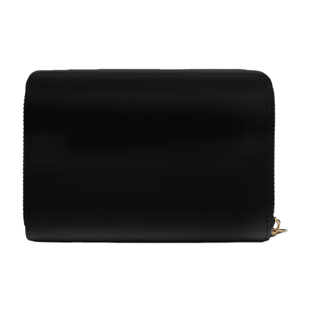 Tommy Hilfiger Jacquard Dames Portemonnee Herfst Winter Collectie Black Dames