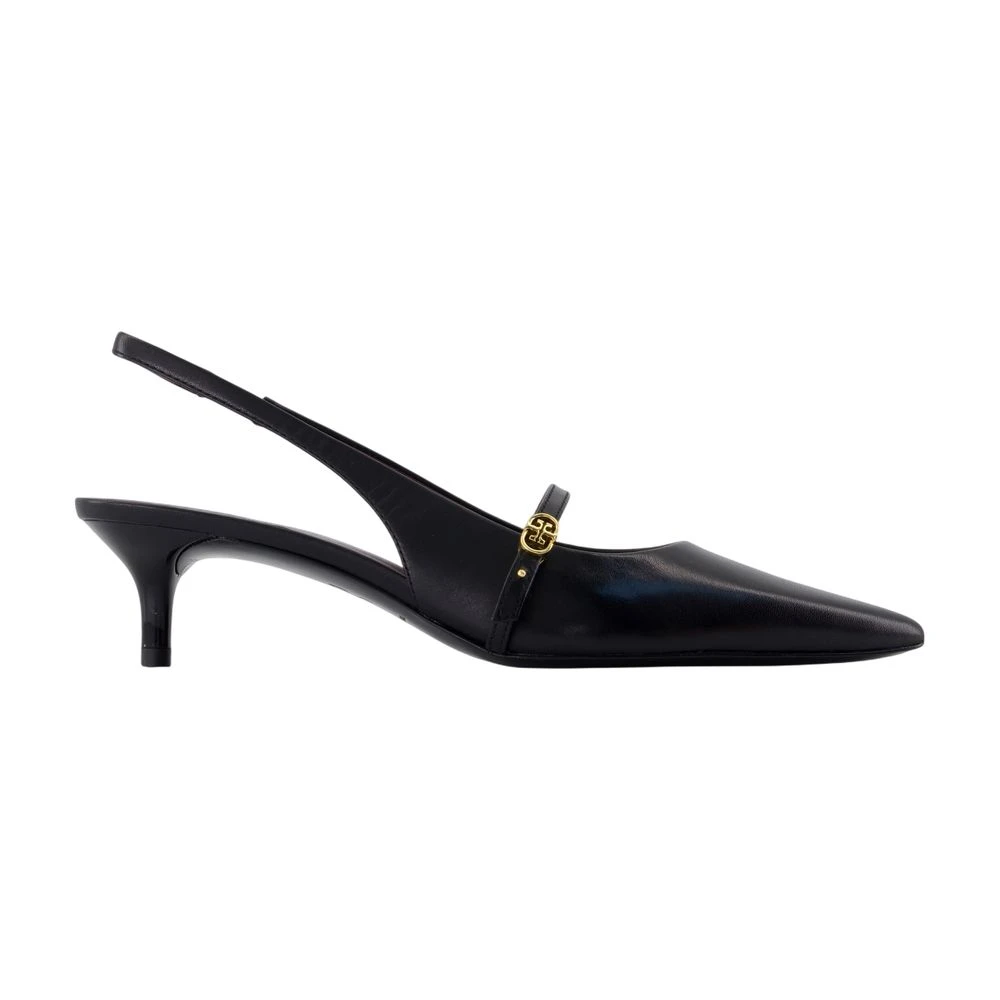 Tory Burch Donna Nero - Décolleté Slingback A Punta - Shoes - 40 Eu - Immagine 3