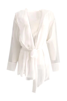 Hooded Kimono Jacket