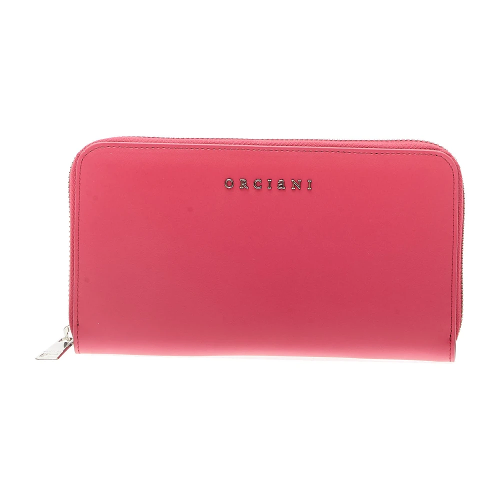 Orciani Fuchsia Leren Portemonnee Accessoires Pink Dames