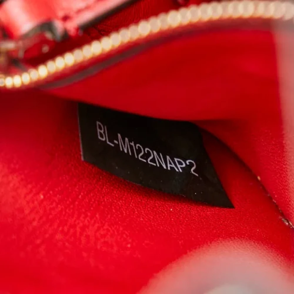 Valentino Vintage Pre-owned Leather handbags Red Dames