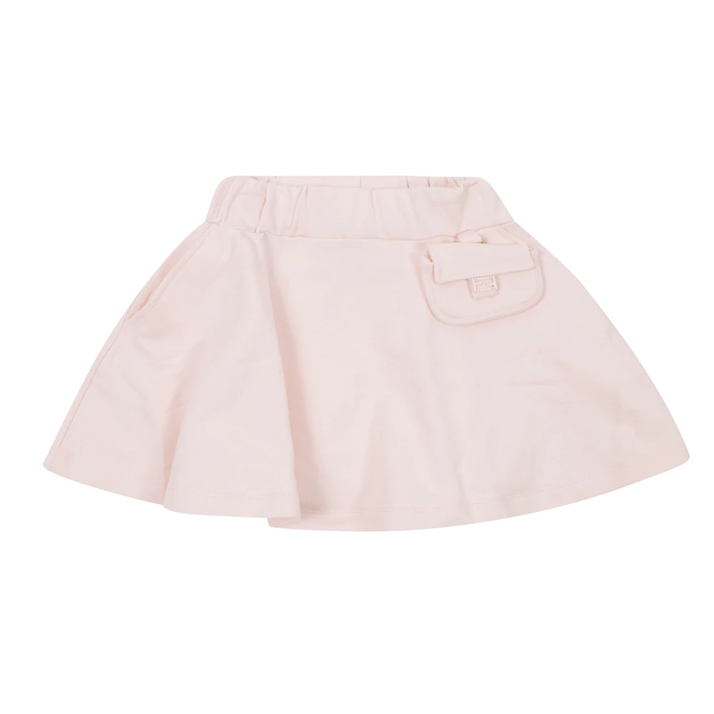 Fendi Girls Pink Kids Skirts, 12 Y, Skirts