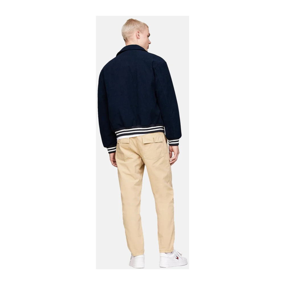 Tommy Jeans Stijlvolle Jas voor Mannen Blue Heren
