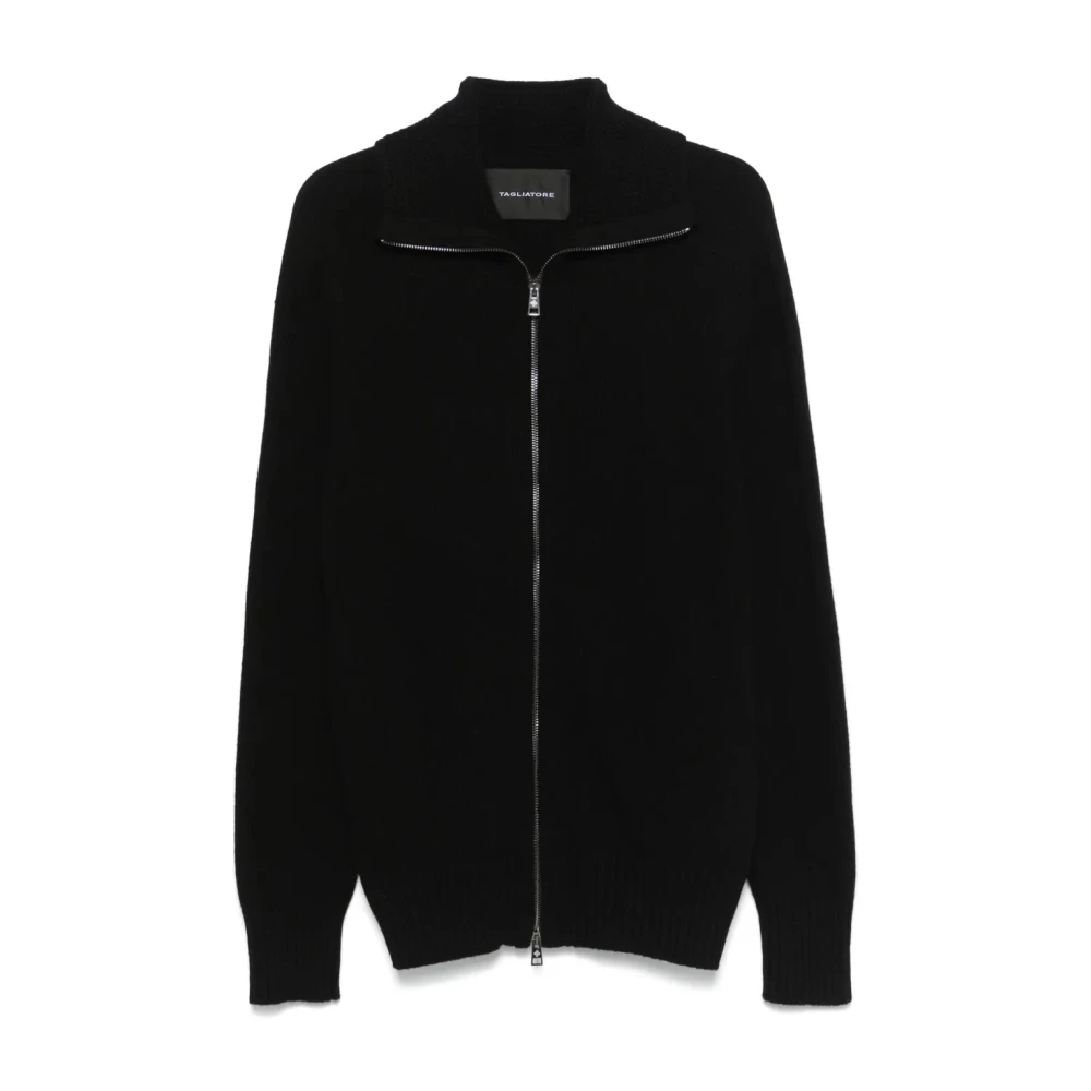 Tagliatore Herren Schwarz Strickwaren, K, 3XLgröße: