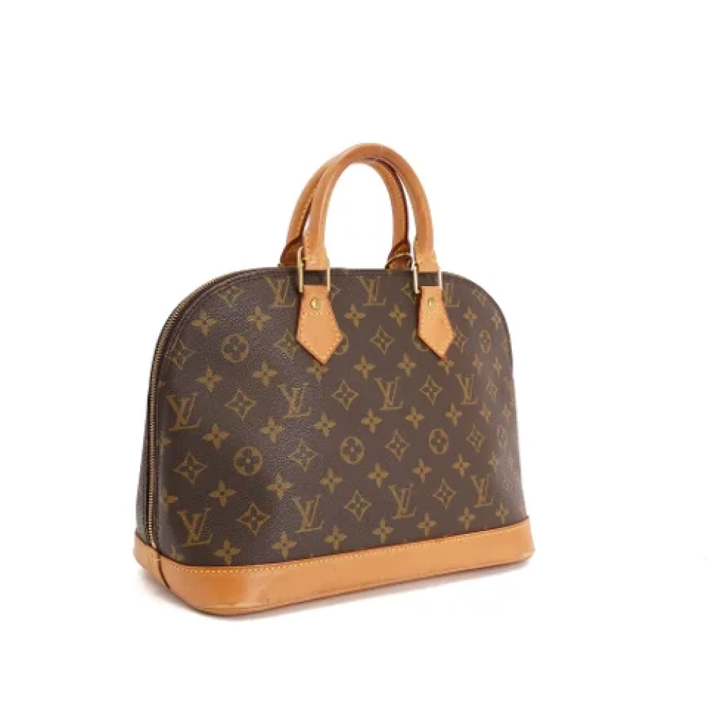 Louis Vuitton Vintage Pre-owned Canvas handbags Brown Dames