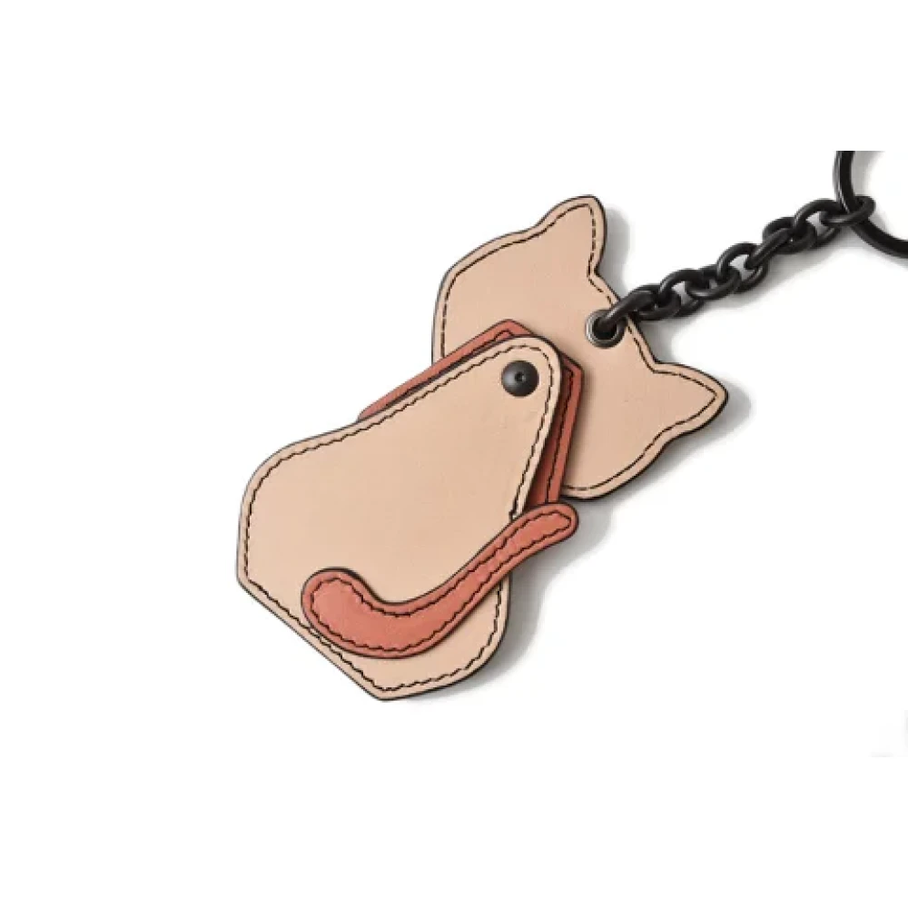 Bottega Veneta Vintage Pre-owned Leather key-holders Pink Dames