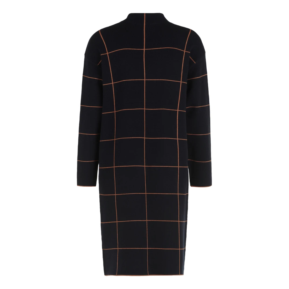 Betty Barclay Jacquard Gebreide Jurk Black Dames