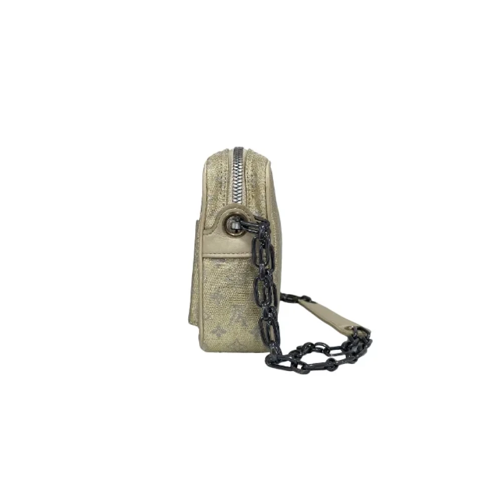 Louis Vuitton Vintage Pre-owned Canvas louis-vuitton-bags Beige Dames