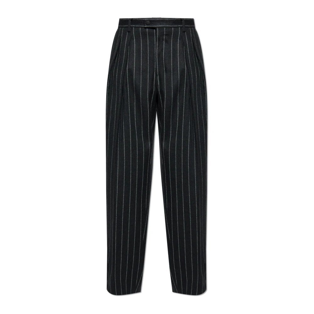Dolce & Gabbana Uomo Nero Pantaloni, M, New,