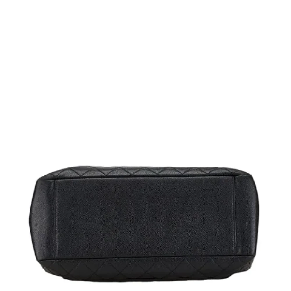Chanel Vintage Pre-owned Leather shoulder-bags Black Dames