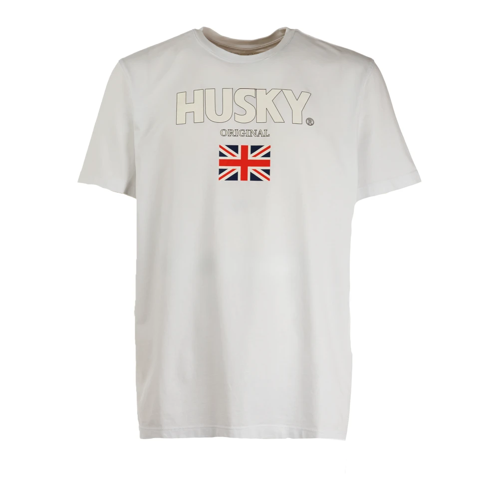 Husky Original John T-shirt dynamisch en eigentijds ontwerp White Heren