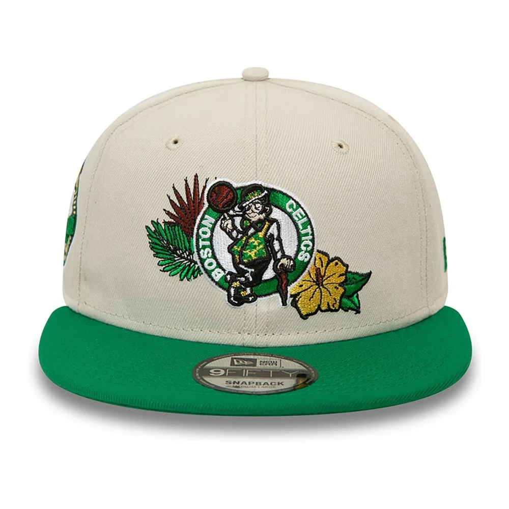 new era Beige Celtics NBA Bloemenpet Multicolor Heren