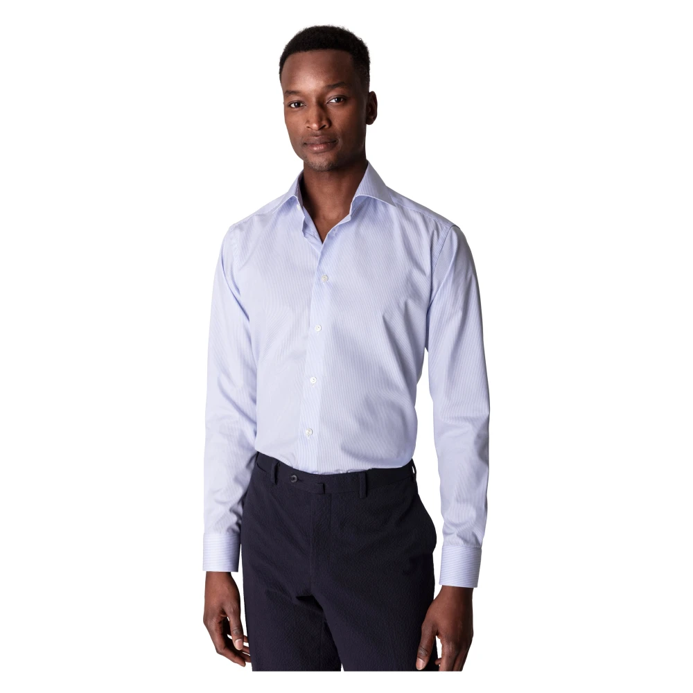 Eton Formele shirts Blue Heren