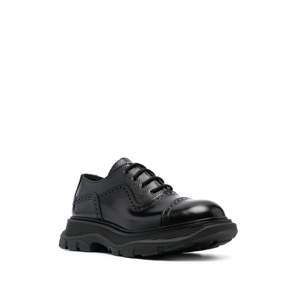 alexander mcqueen Stijlvolle Sneakers Black Heren