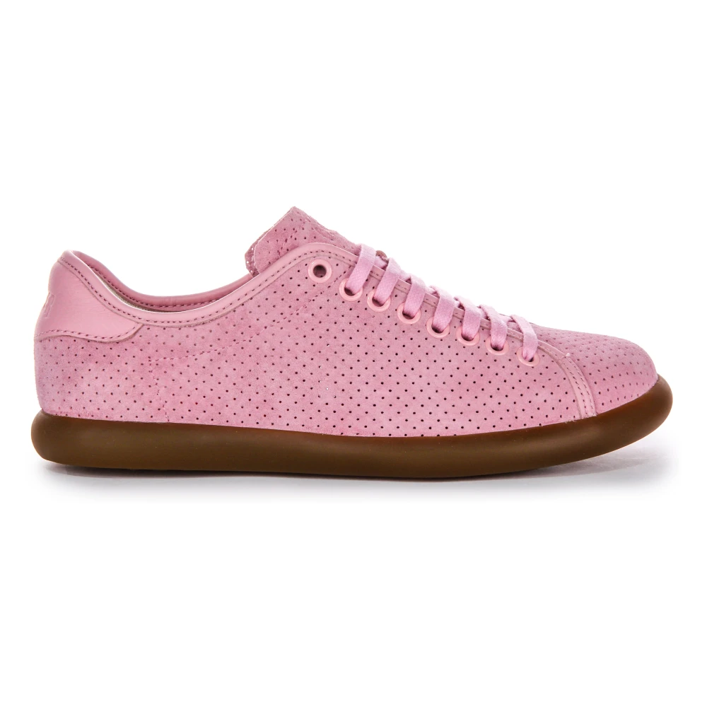 Camper Women's Pink Leather Trainers Ortholite Insole