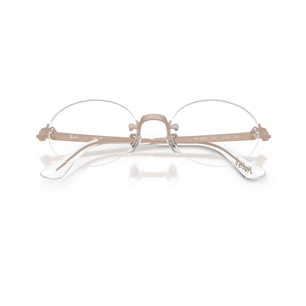 Ray-Ban , Glasses, Unisex, Pink, 52 Mm, Rx3929v Optical Frame - Image 4