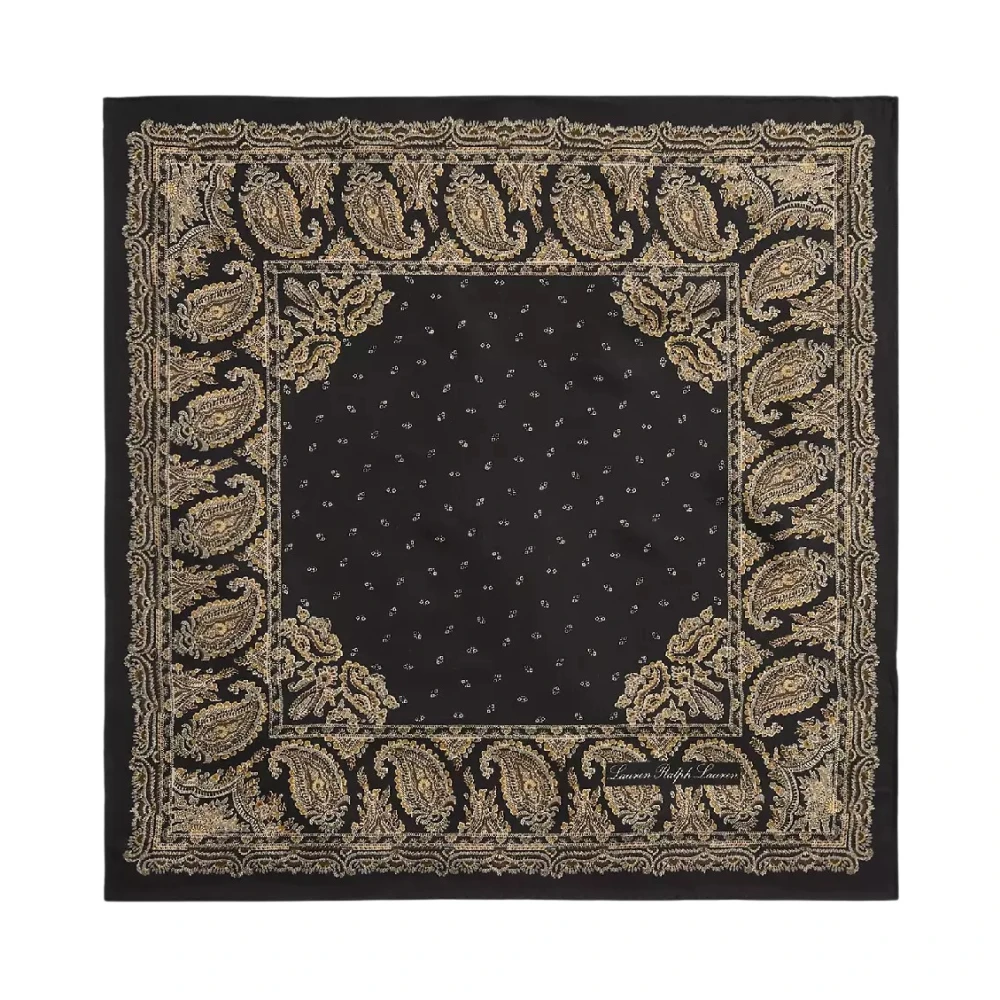 Ralph Lauren Zijden sjaal met Paisley patroon Multicolor Dames