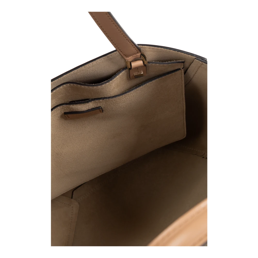 Jimmy Choo Lenny Medium Shopper Tas Brown Dames