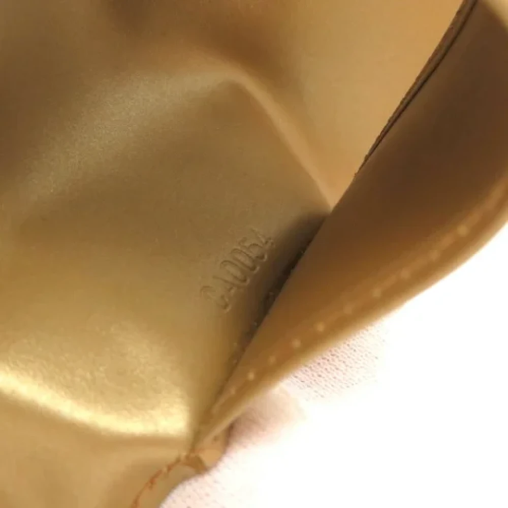 Louis Vuitton Vintage Pre-owned Canvas key-holders Yellow Dames