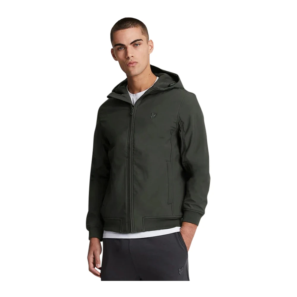 Lyle & Scott Grijze Jas Gray Heren