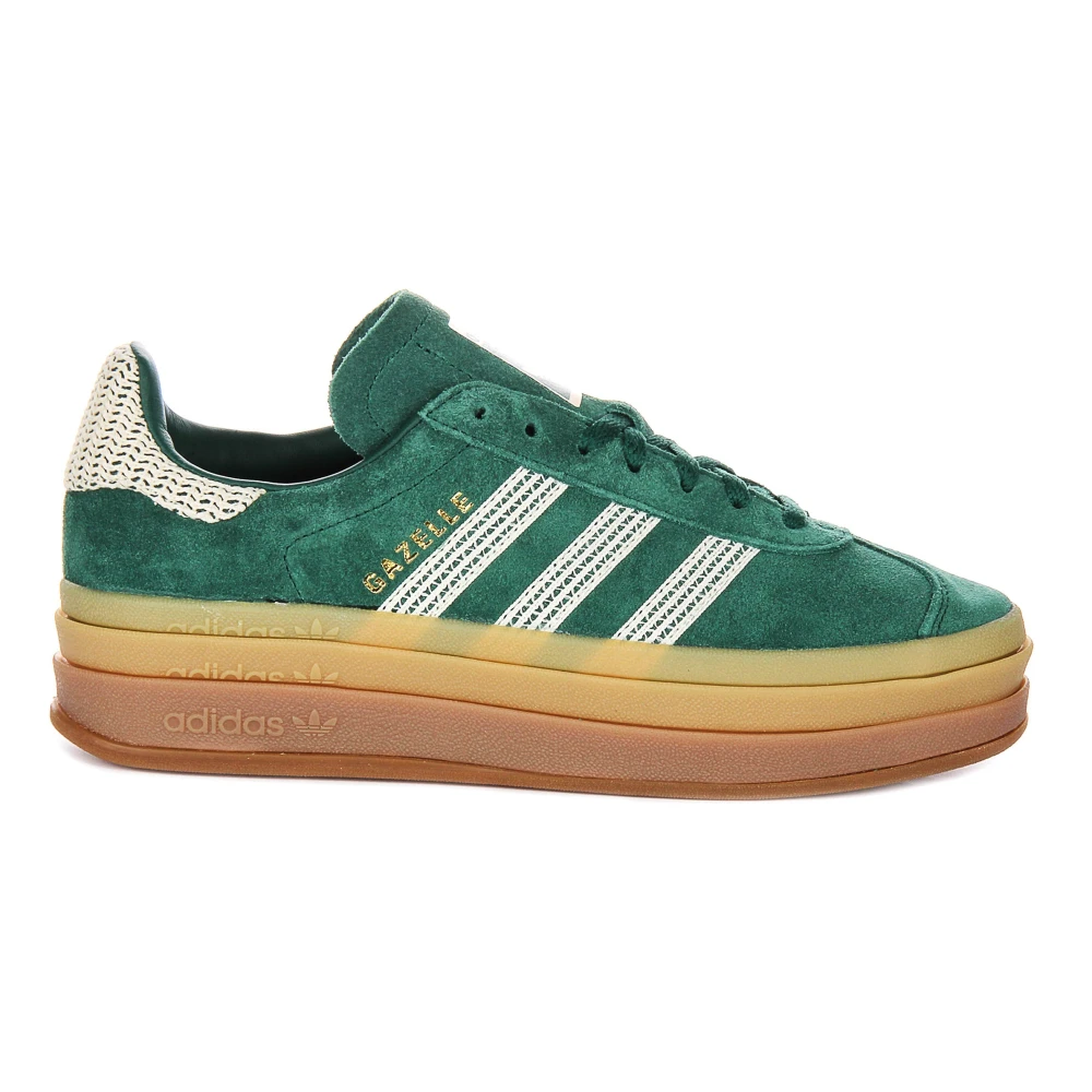 Adidas Women's Green Bold Trainers Gum Sole - Skateboarding - 7 Uk - Sport