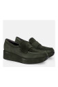 chaussures-plates-style-mocassin-vert-foret