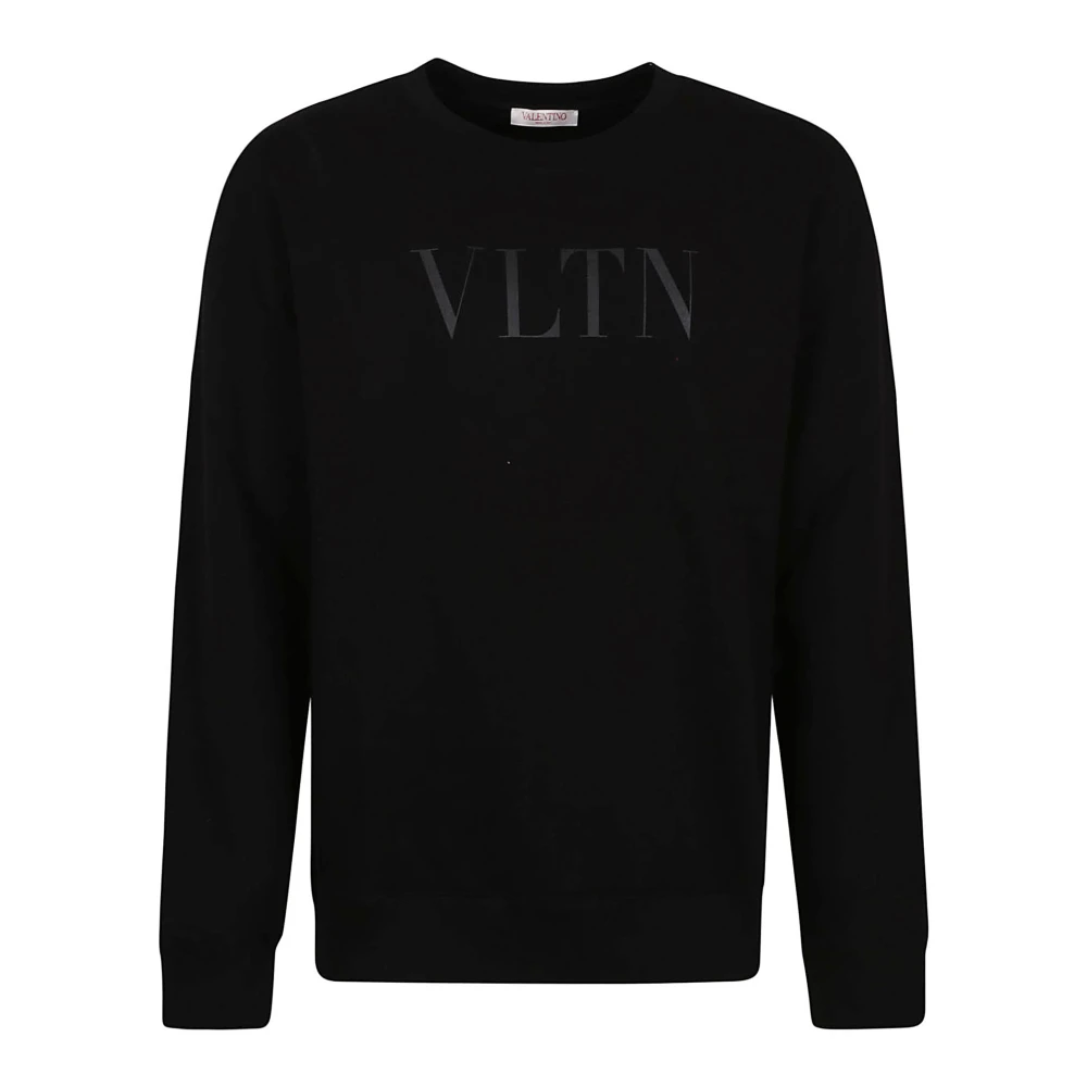 Valentino Garavani Zwarte Vltn Sweatshirt voor Mannen Black Heren