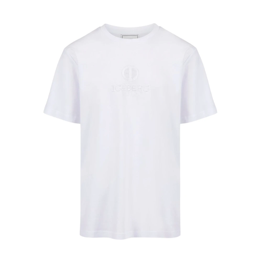 Iceberg Logo T-shirt White Heren