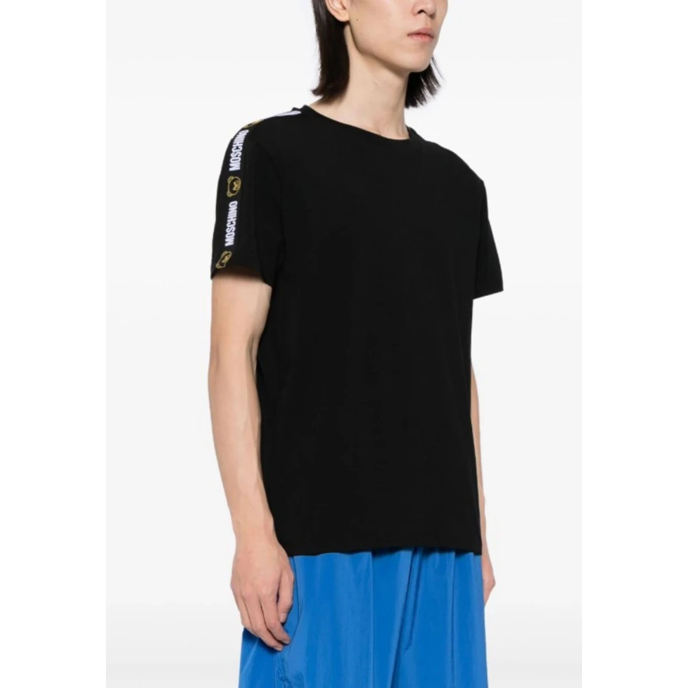 Moschino Mannen Ondergoed T-shirt Black Heren