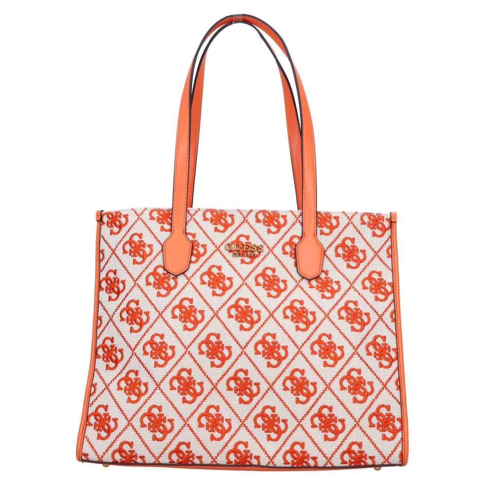 Guess - Bags > Tote Bags - Orange - Guess - Modalova