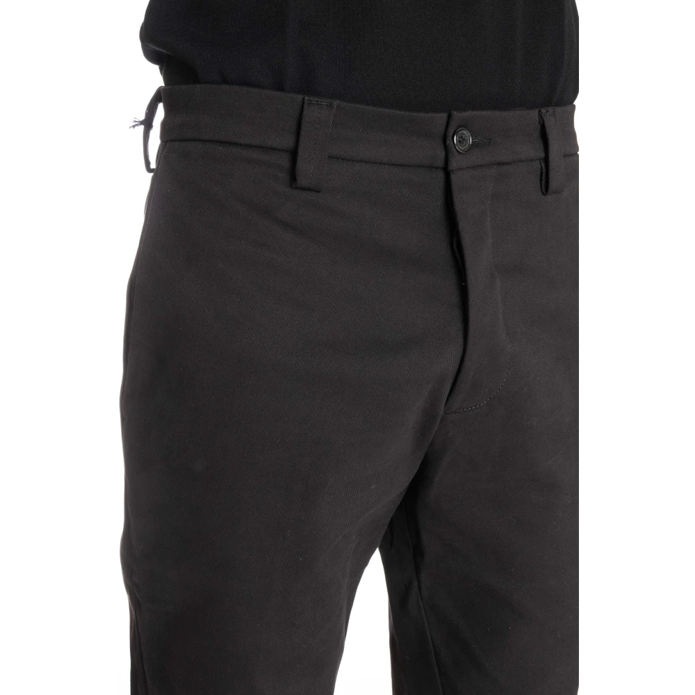 Haikure Zwarte Baggy Chino Broek Black Heren