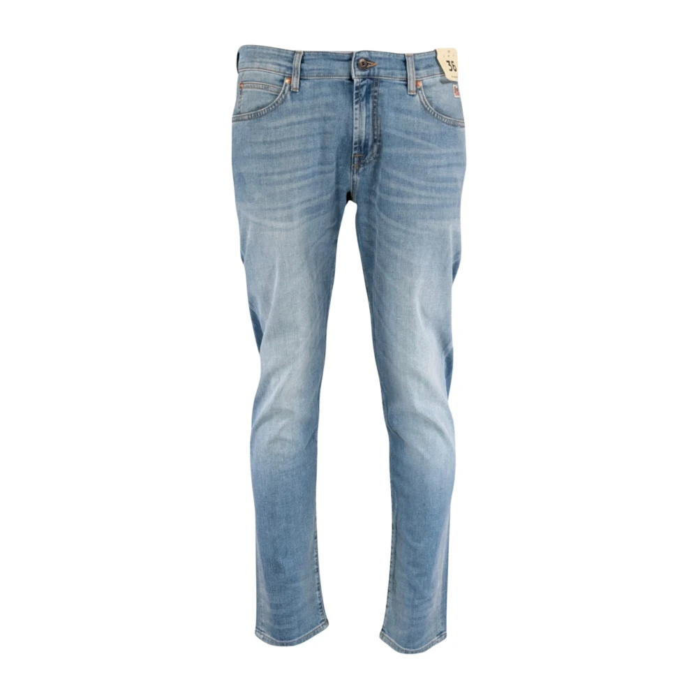 Roy Roger's Men's Blue 517 Elast Nicky Jeans - Slim Fit Jeans - W38 - Jeans