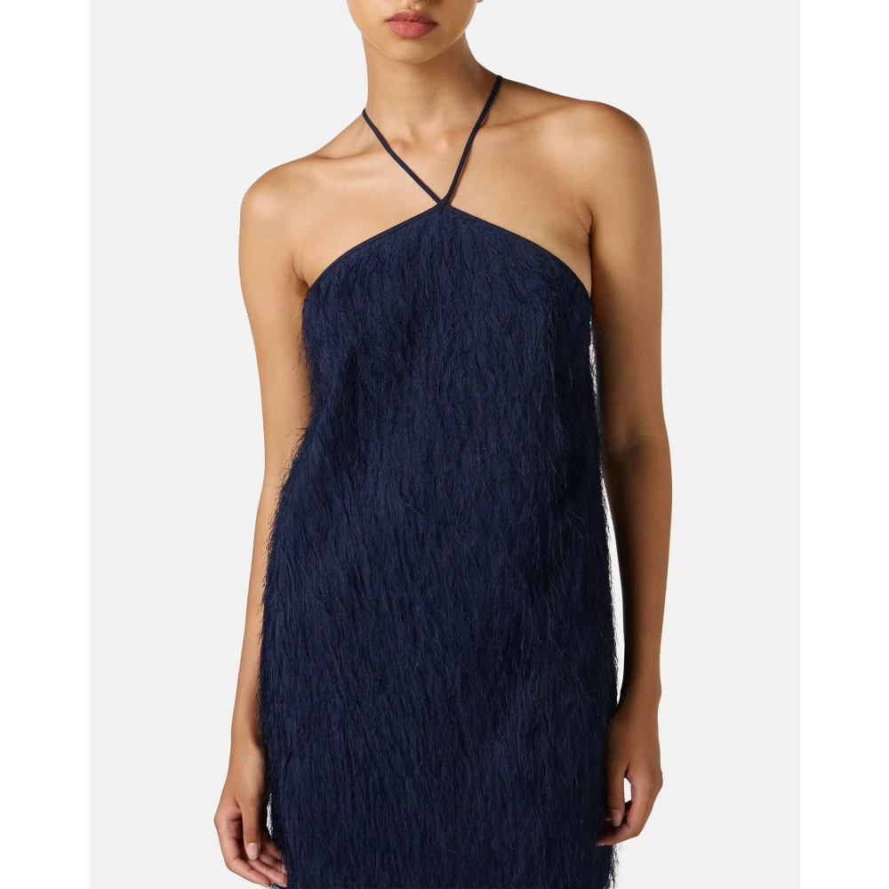 Iceberg Blauwe jurk regular fit Blue Dames