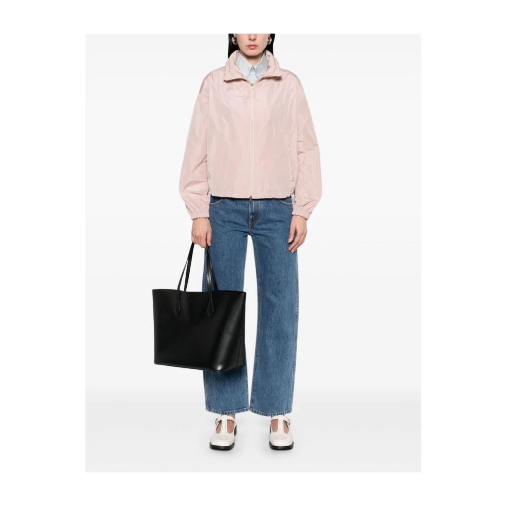 Herno Roze Zipjas met Elastische Manchetten Pink Dames