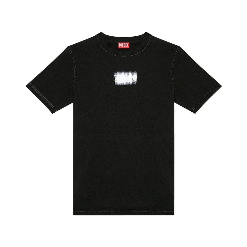 Diesel - Tops > T-Shirts - Black - Diesel - Modalova