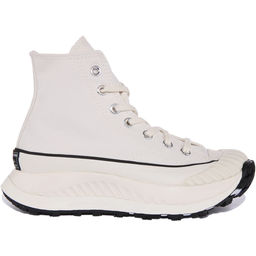 Converse Women's White Sneakers, 4 Uk, Chuck 70 At Cx Platform Trainers
