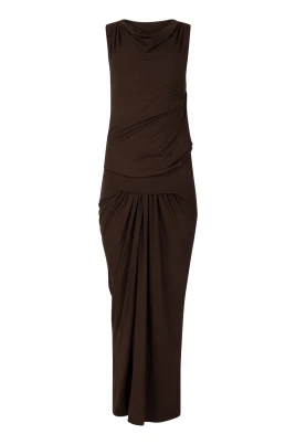 Long Drape Dress