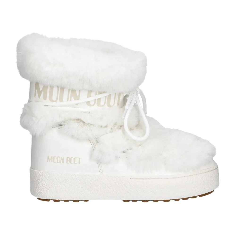Moon Boot Donna Bianco Scarpe, 35 Eu, New,