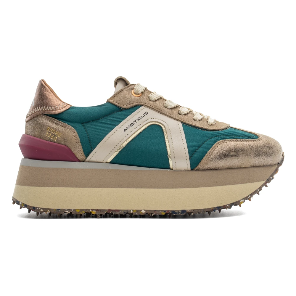 Ambitious Rhome W Platform Runner Dames Schoenen Groen