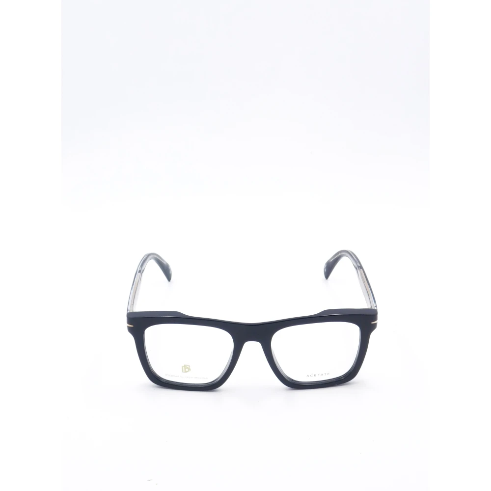 Eyewear by David Beckham Zwarte Optische Frames Moderne Stijl Black Heren