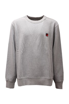 gra-bomull-logosweatshirt