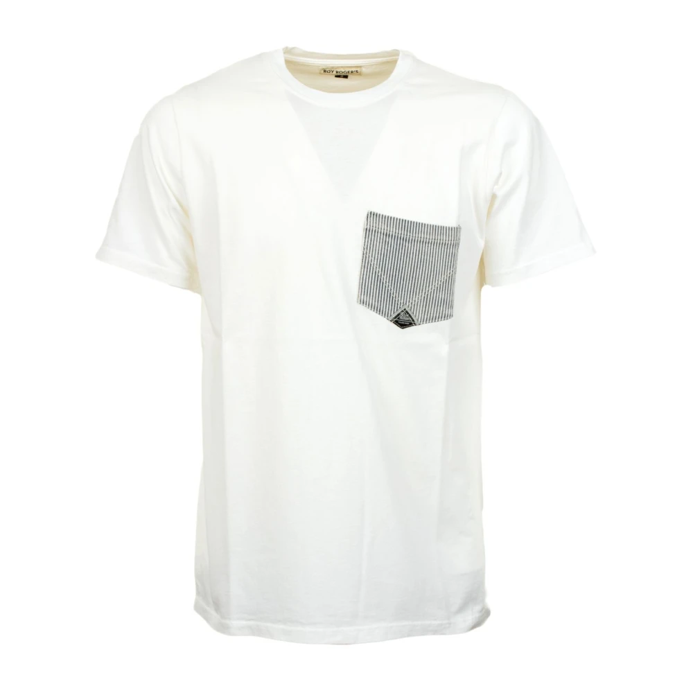 Roy Roger's Klassiek T-shirt White Heren