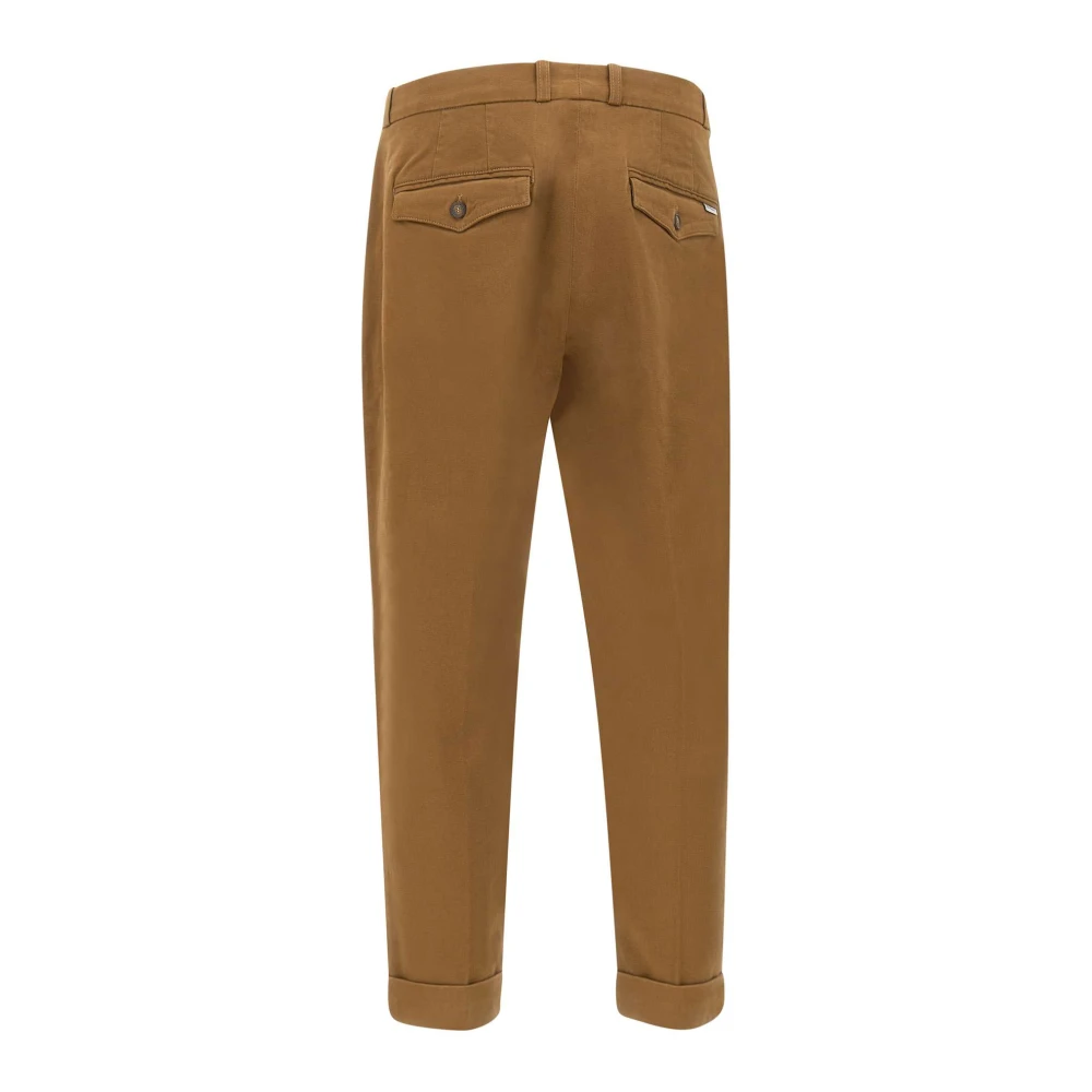 Re-Hash Bruine Casual Broek Brown Heren
