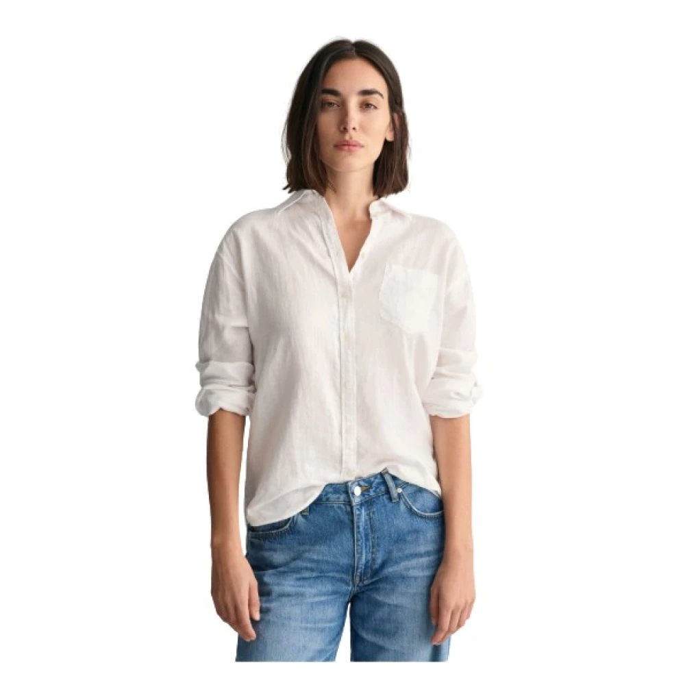 Blouses & Shirts > Shirts - - Gant - Modalova