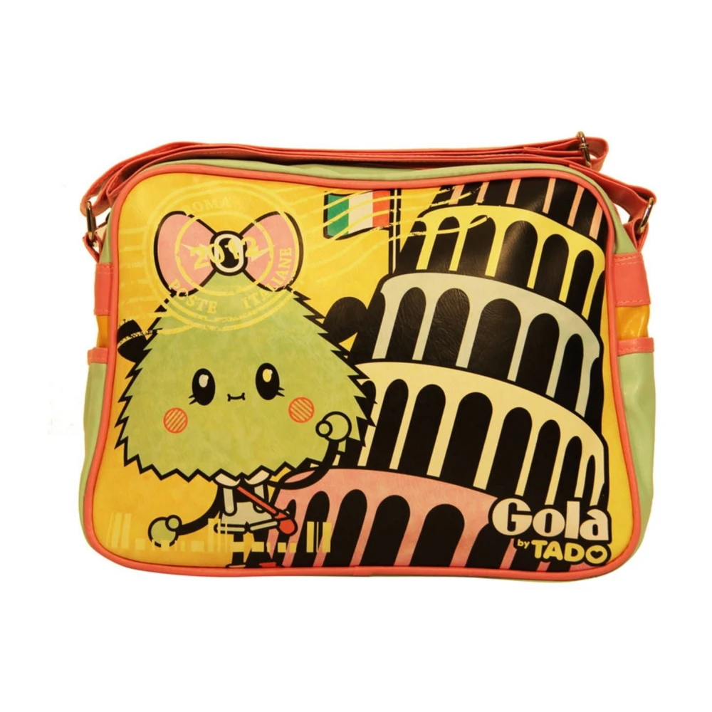 Gola Groene Crossbody Tas met Verstelbare Band Multicolor Dames